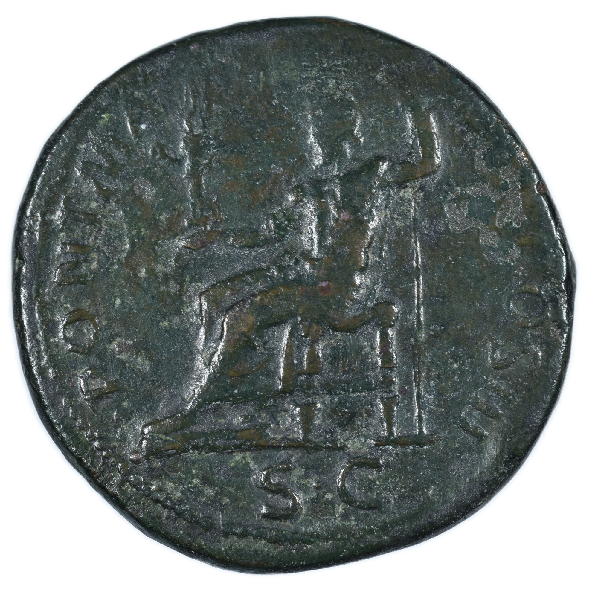 HADRIEN SESTERCE REVERS