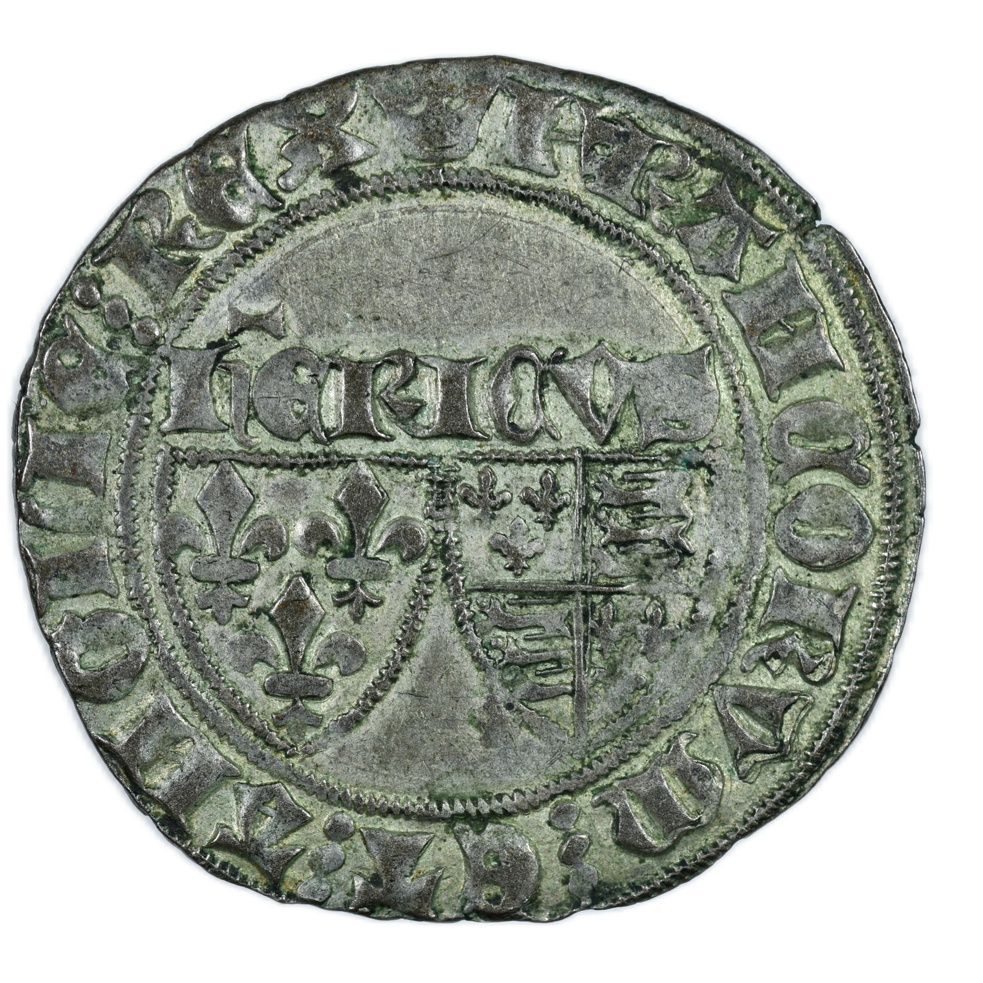 HENRI VI BLANC ECUS PARIS AVERS