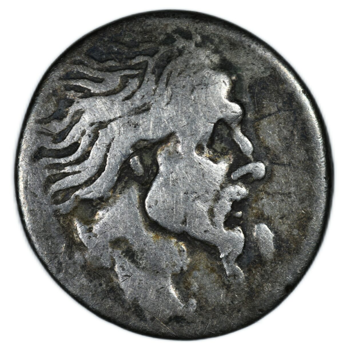 HOSTILIA SASERNA DENIER REPUBLIQUE VERCINGETORIX AVERS