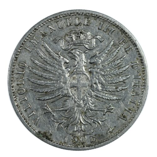 ITALIE 25 CENTESIMI 1903 REVERS