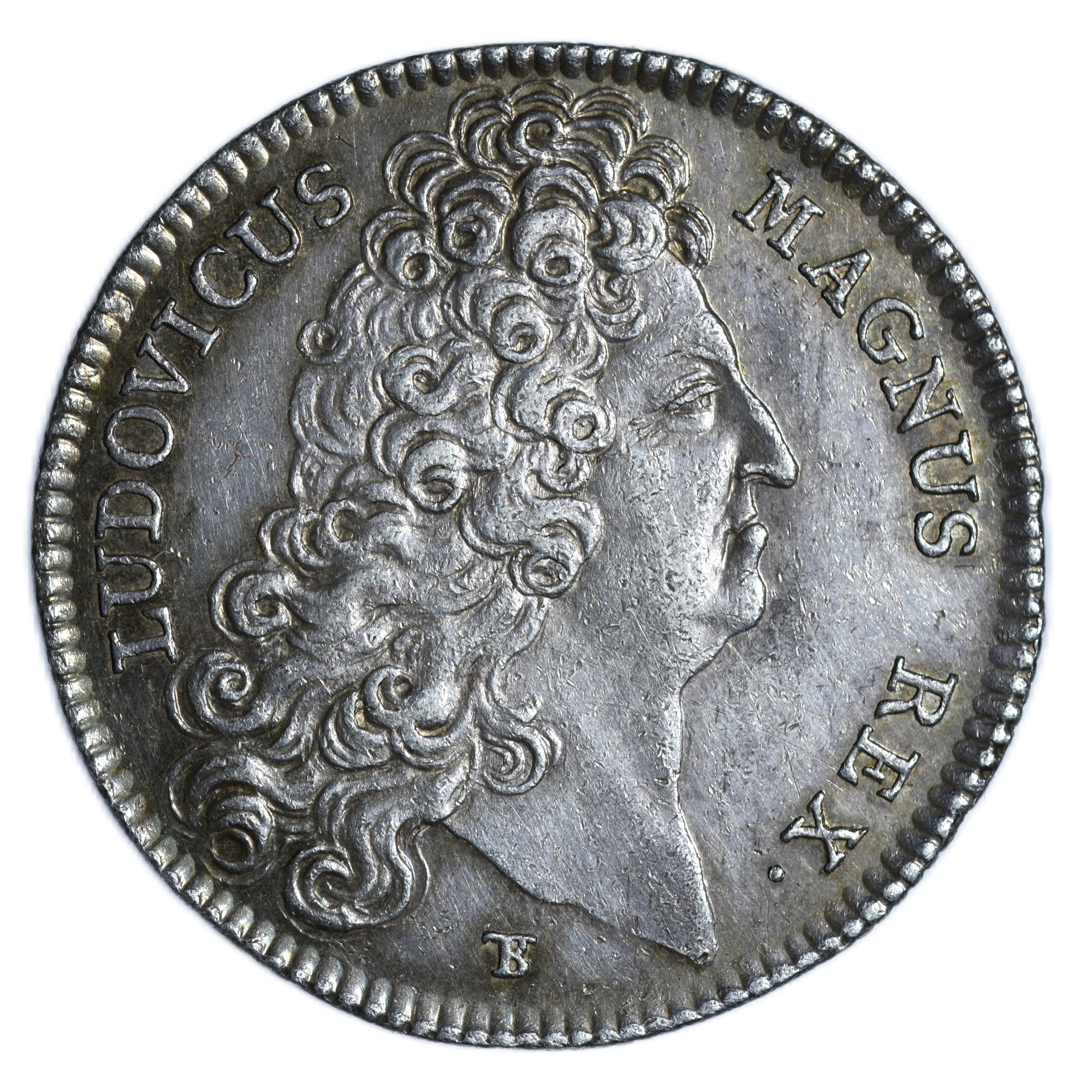 JETON LOUIS XIV AVERS ARGENT