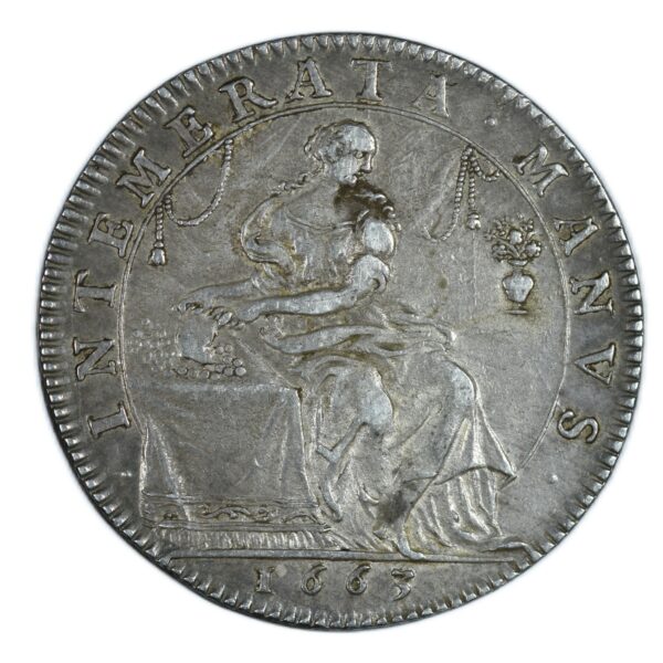 JETON LOUIS XIV RENTES 1663 AVERS