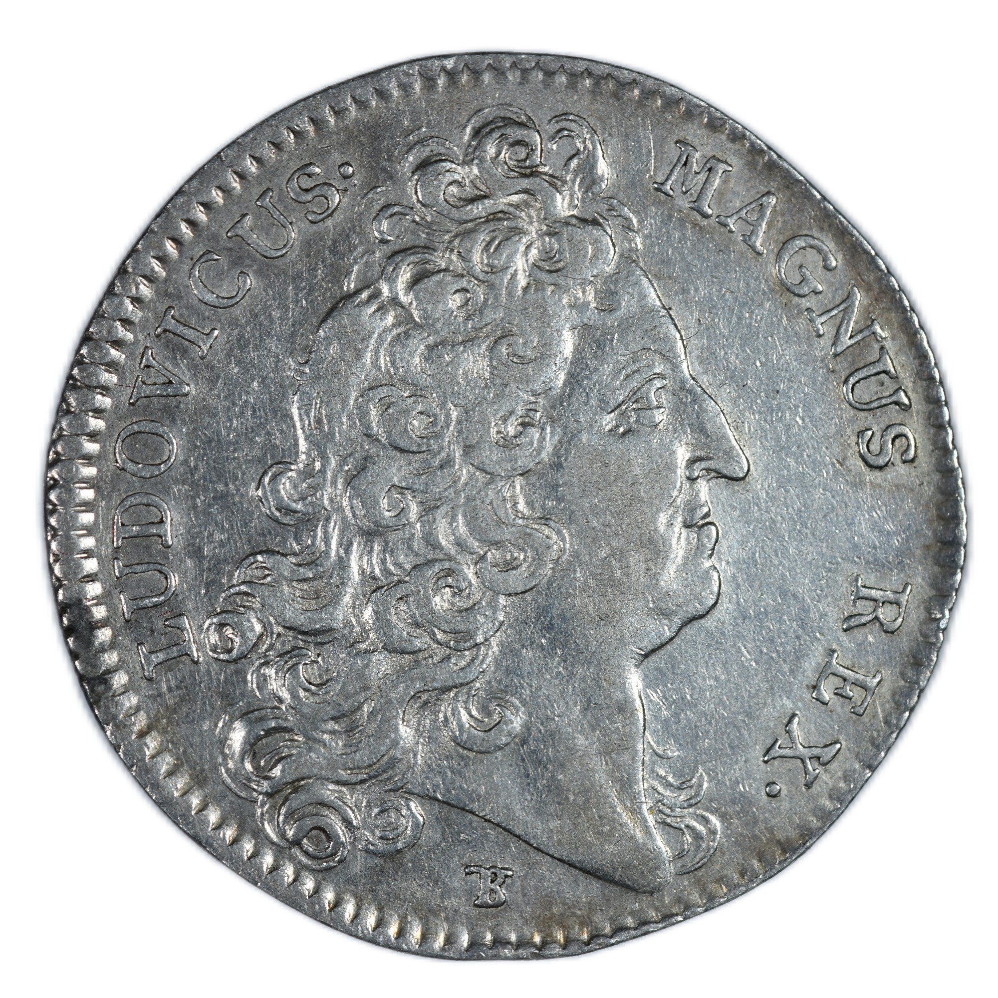 JETON LOUIS XIV RENTES 1707 AVERS