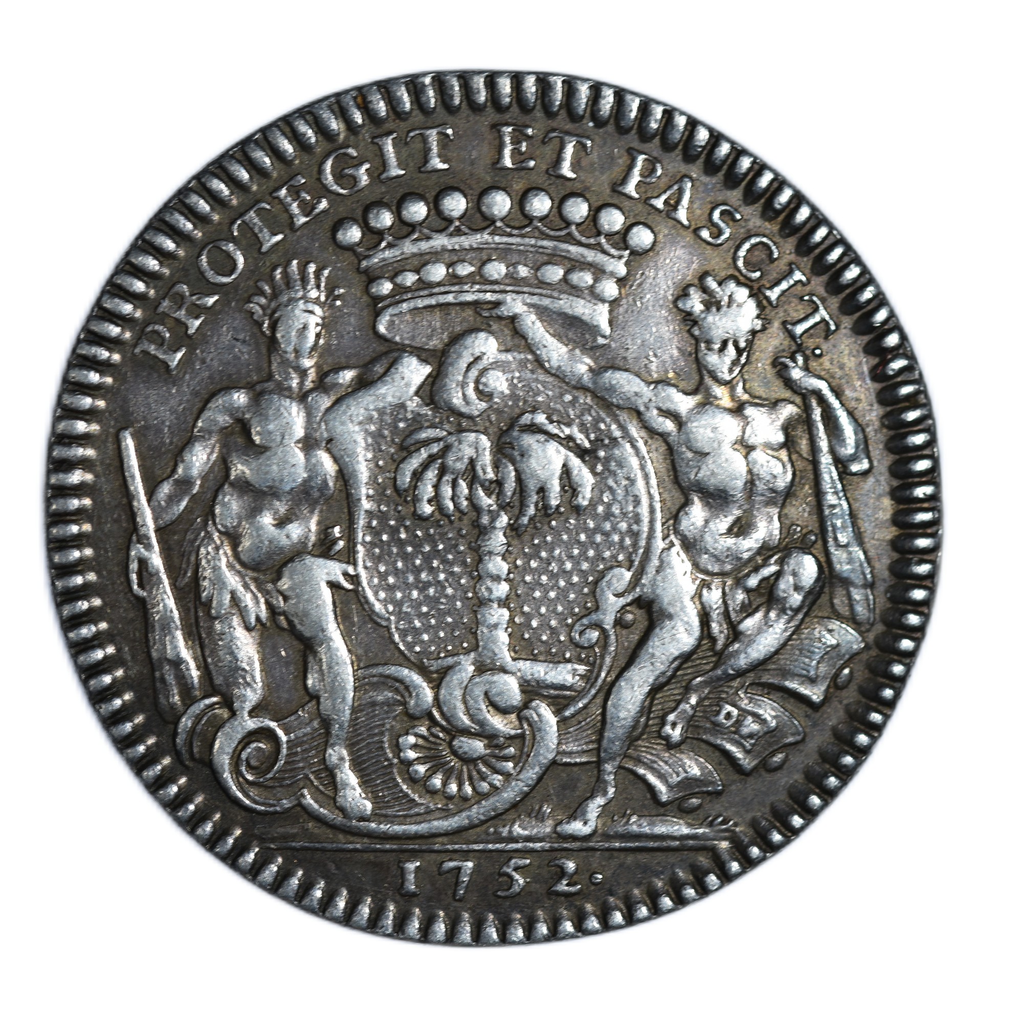 JETON MAIRIE NANTES 1752 AVERS