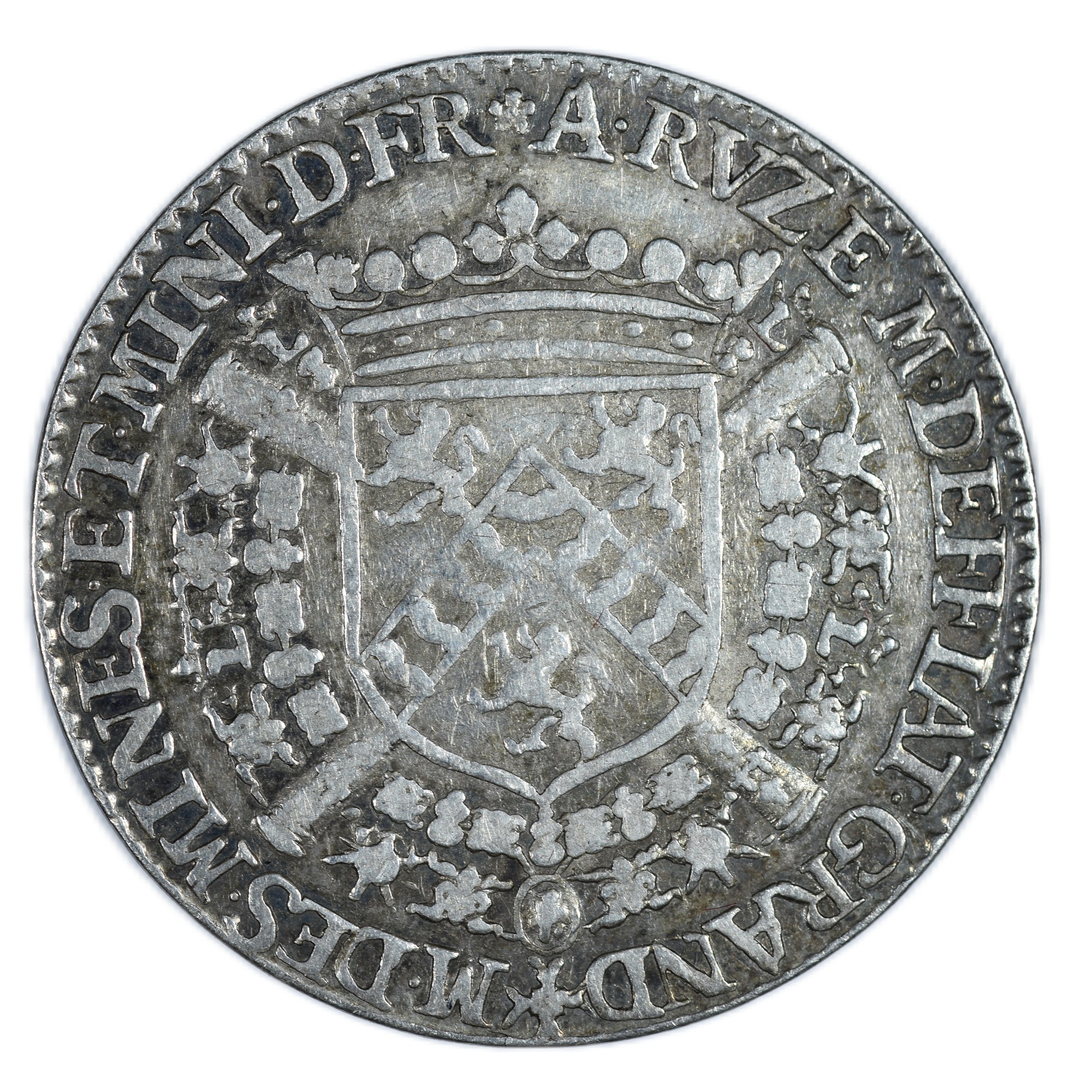 Jeton - Argent - Touraine - Mines et forges - Antoine de Ruzé 1632