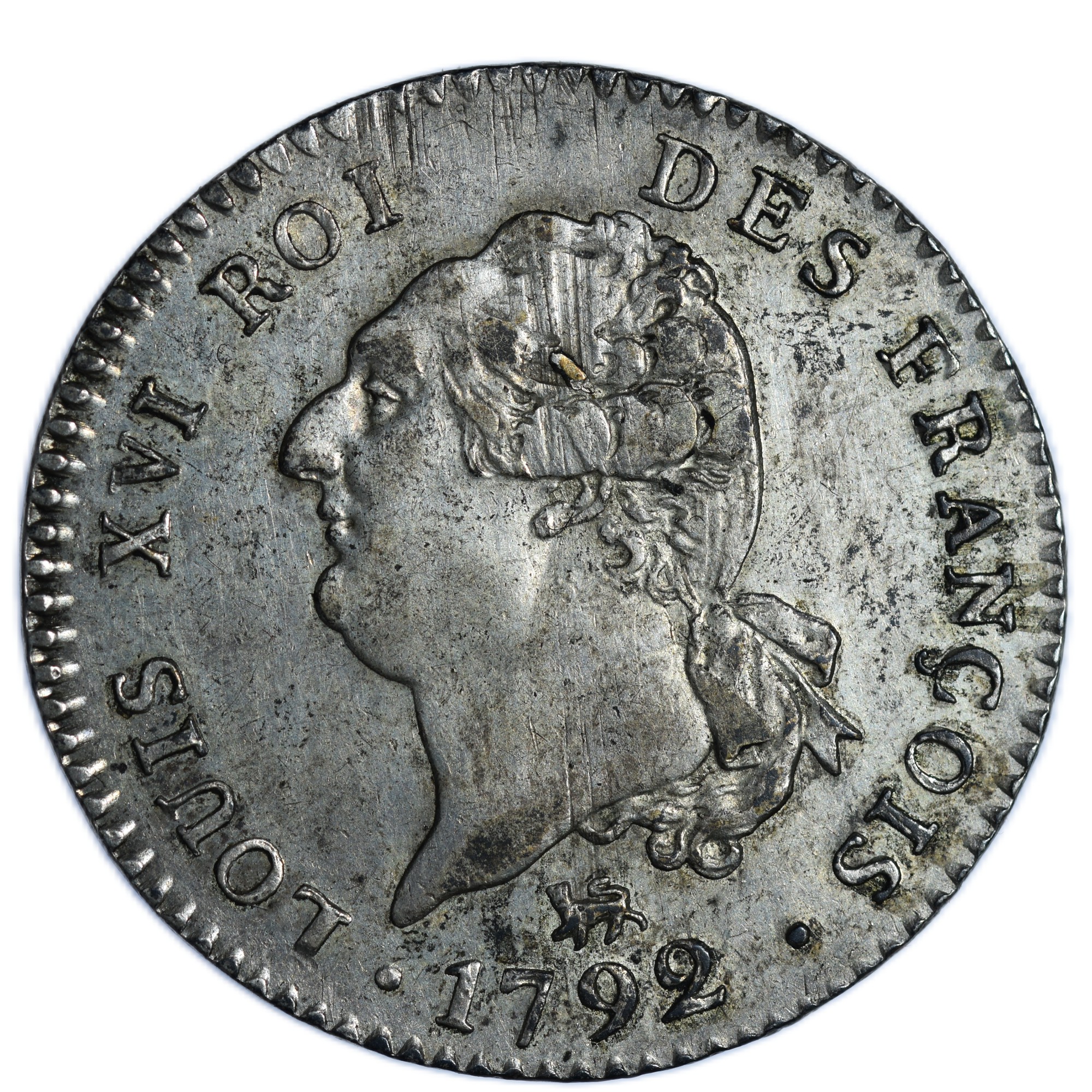 Constitution - 30 Sols dit au génie - 1792 A Paris