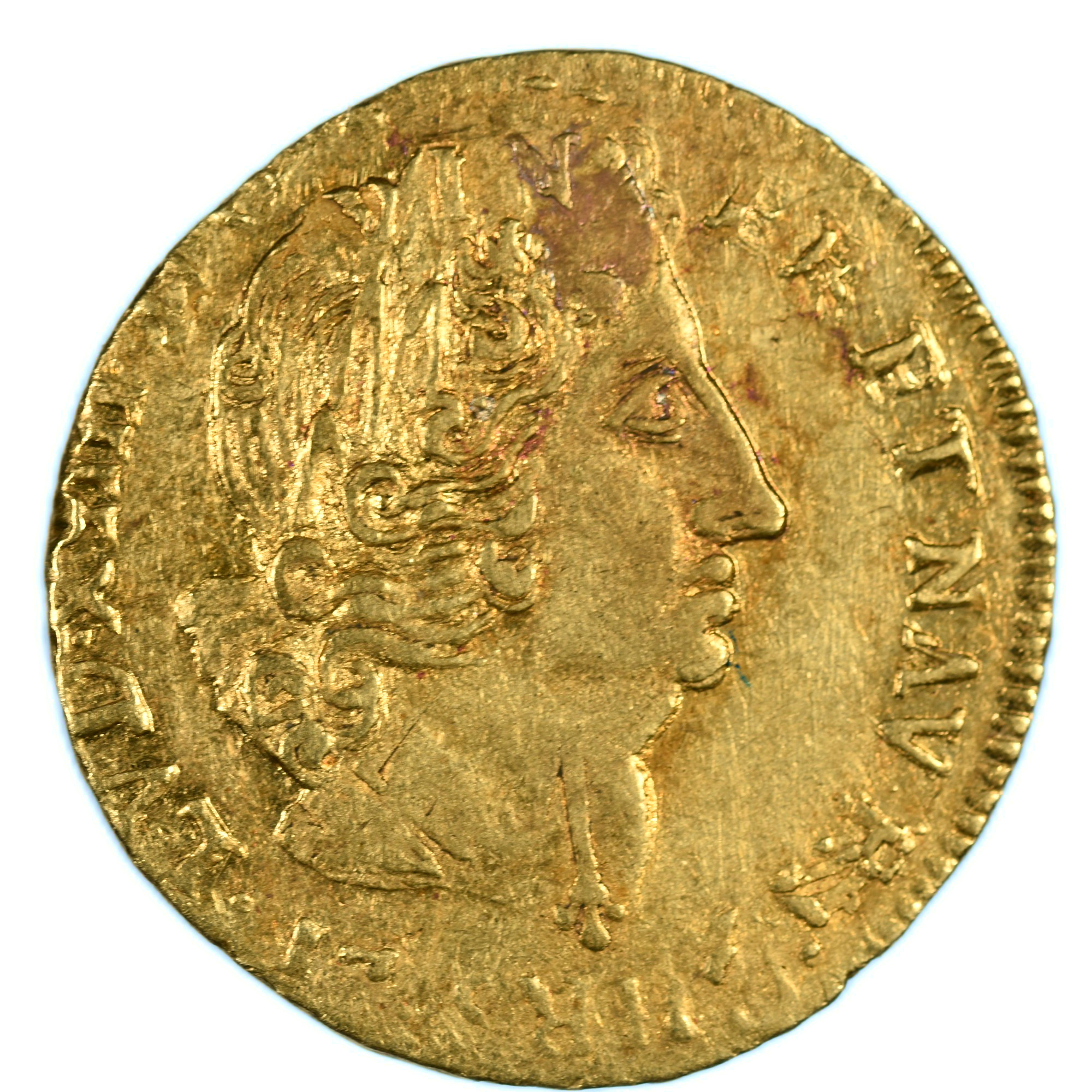 LOUIS XIV INSIGNES LYON OR AVERS