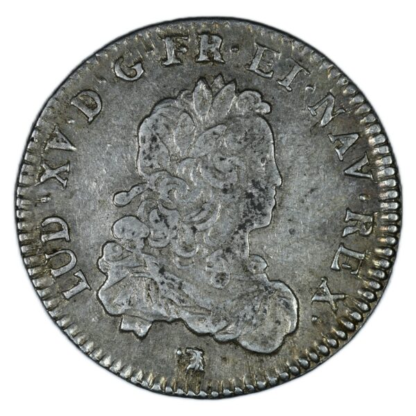 LOUIS XV TIERS DECU 1721 ORLEANS AVERS