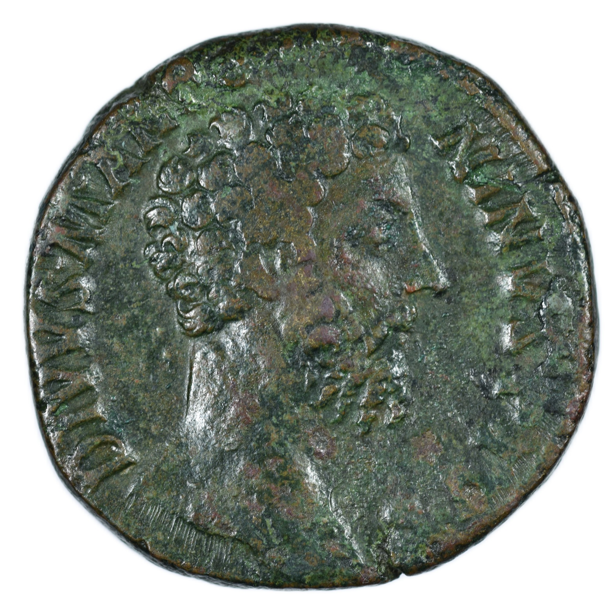 MARC AURELE SESTERCE AVERS