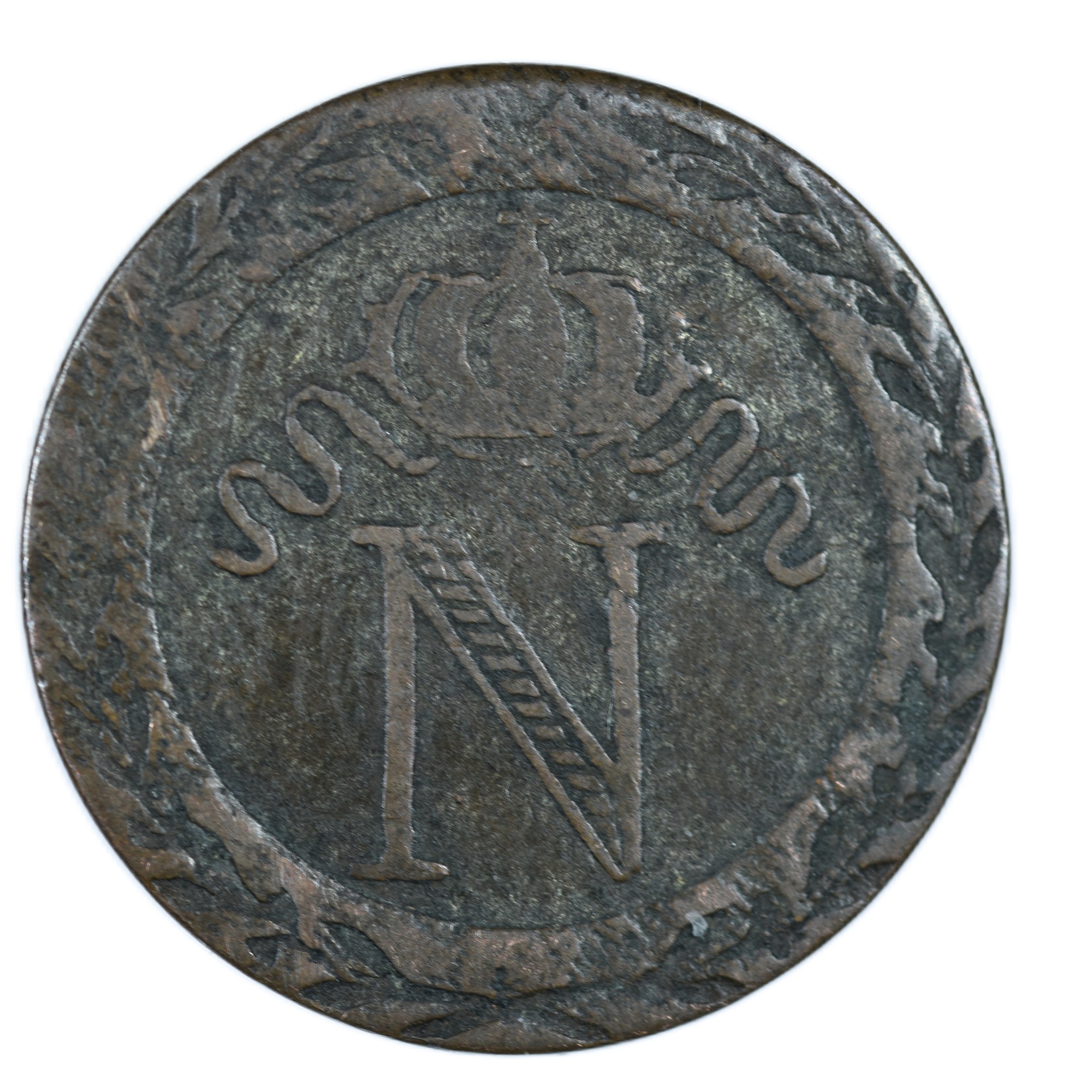 NAPOLEON 10 CENTIMES 1809 PERPIGNAN REVERS