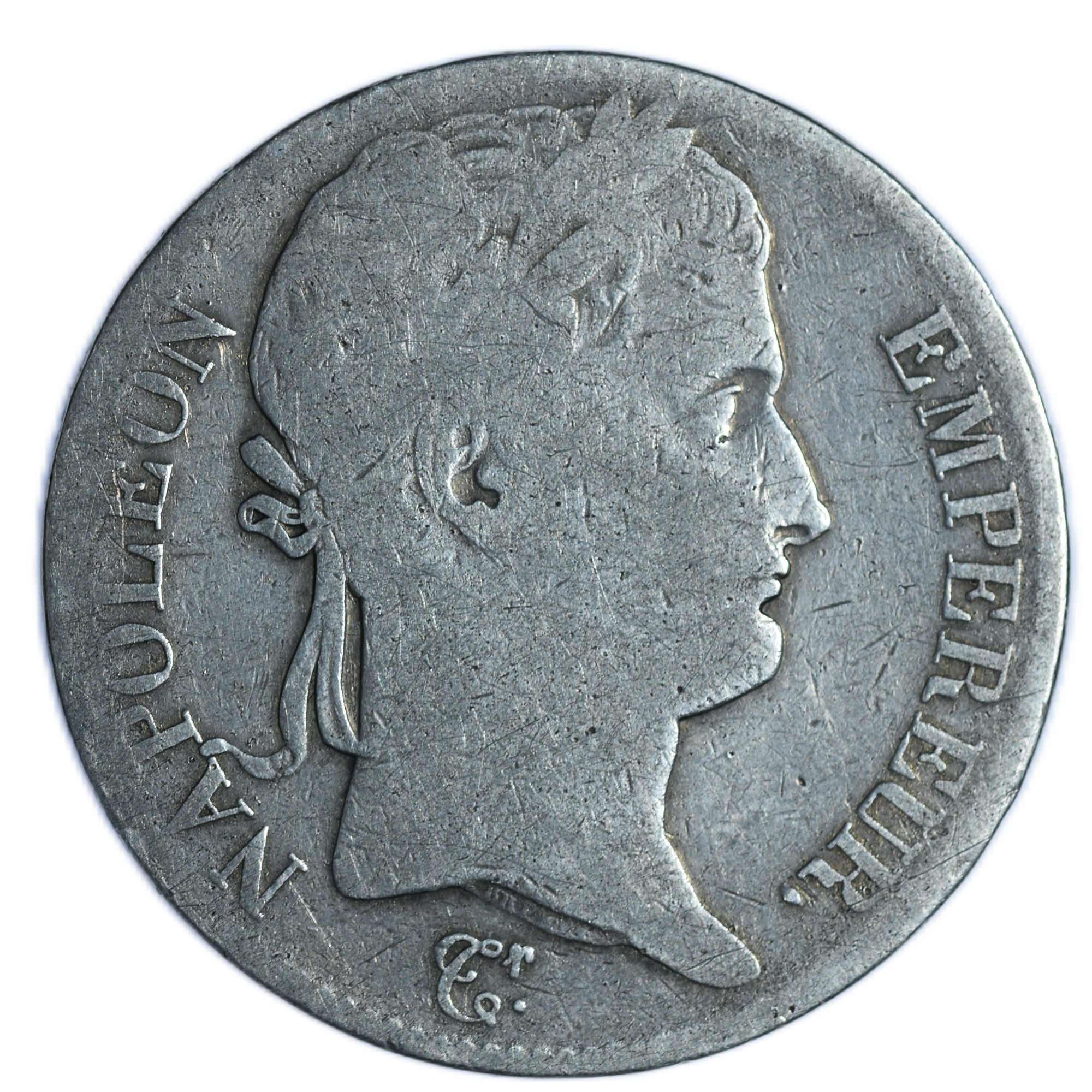 NAPOLEON PREMIER 5 FRANCS 1815 CENT JOURS REVERS