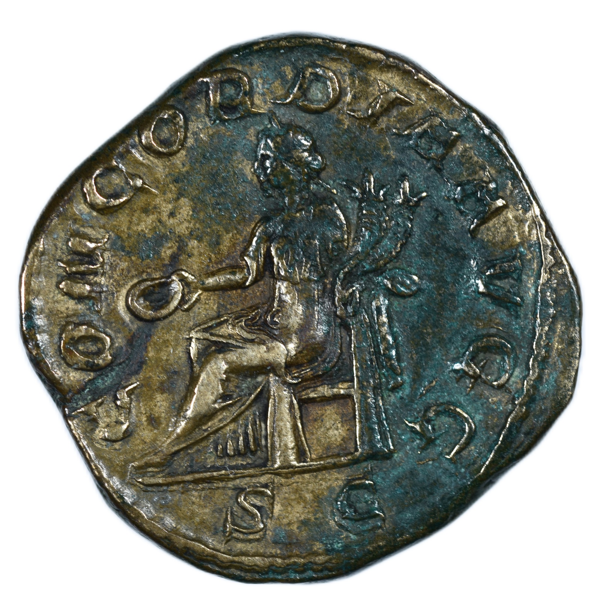 OTACILIE SESTERCE ROME REVERS