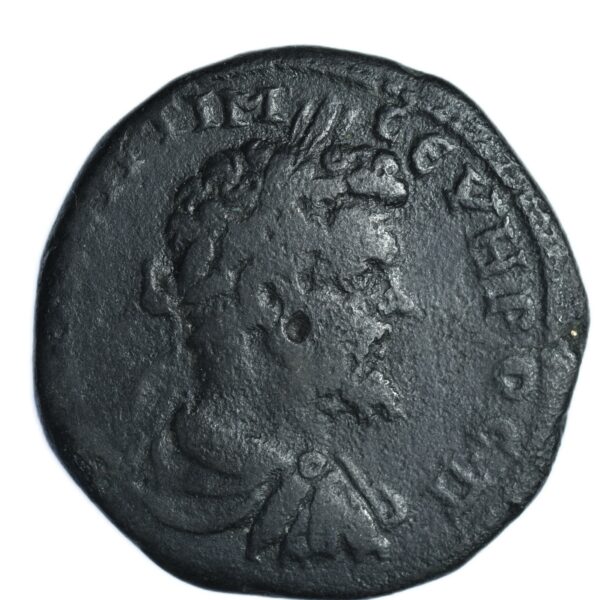 SEPTIME SEVERE BRONZE STATIUS BARBARUS AVERS