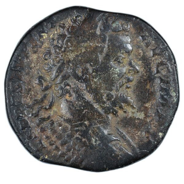 SEPTIME SEVERE SESTERCE ROME AVERS